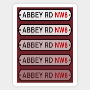 Abbey Road (Fade) Sticker